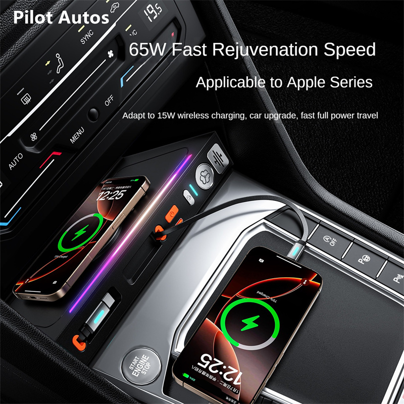 Car Air Freshener - Cargador Rápido para Auto de 130W,