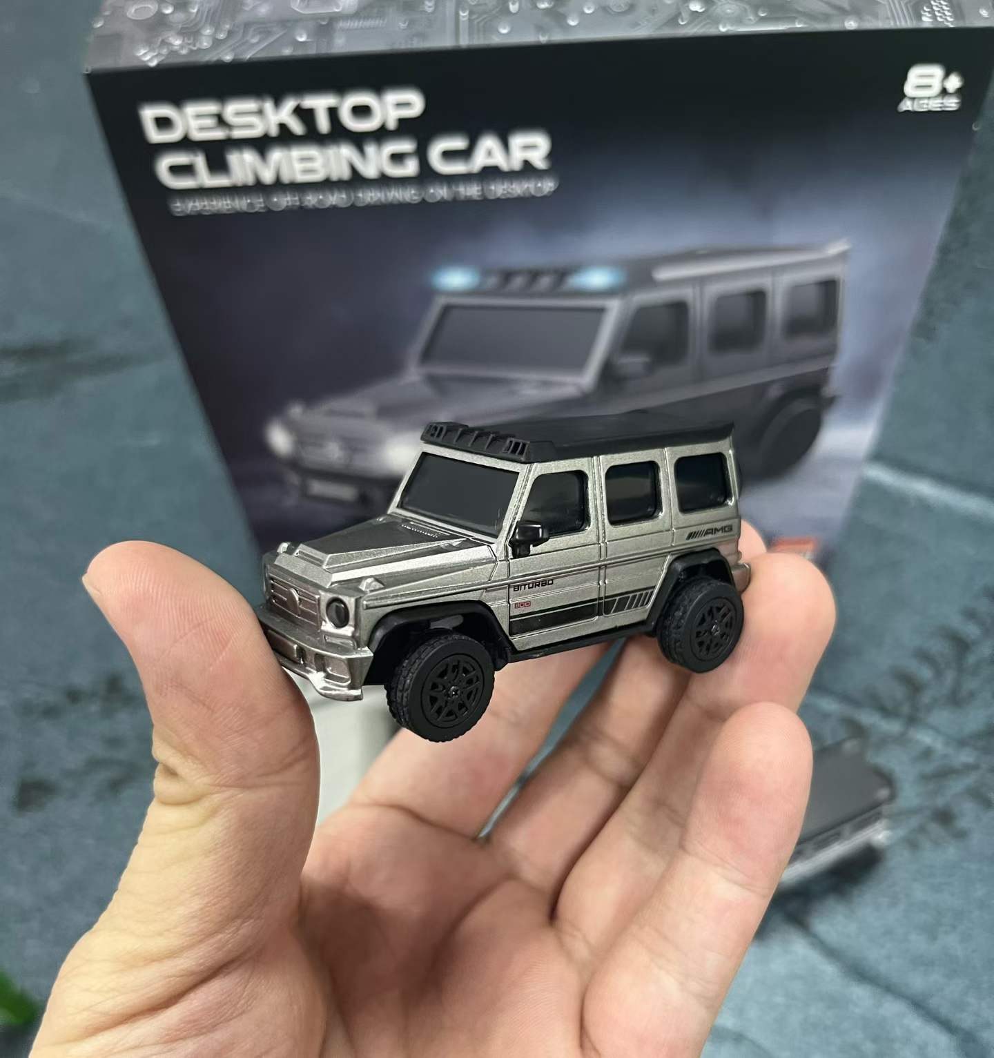 Car Led Light - Coche de Escalada RC 1:64, Mini