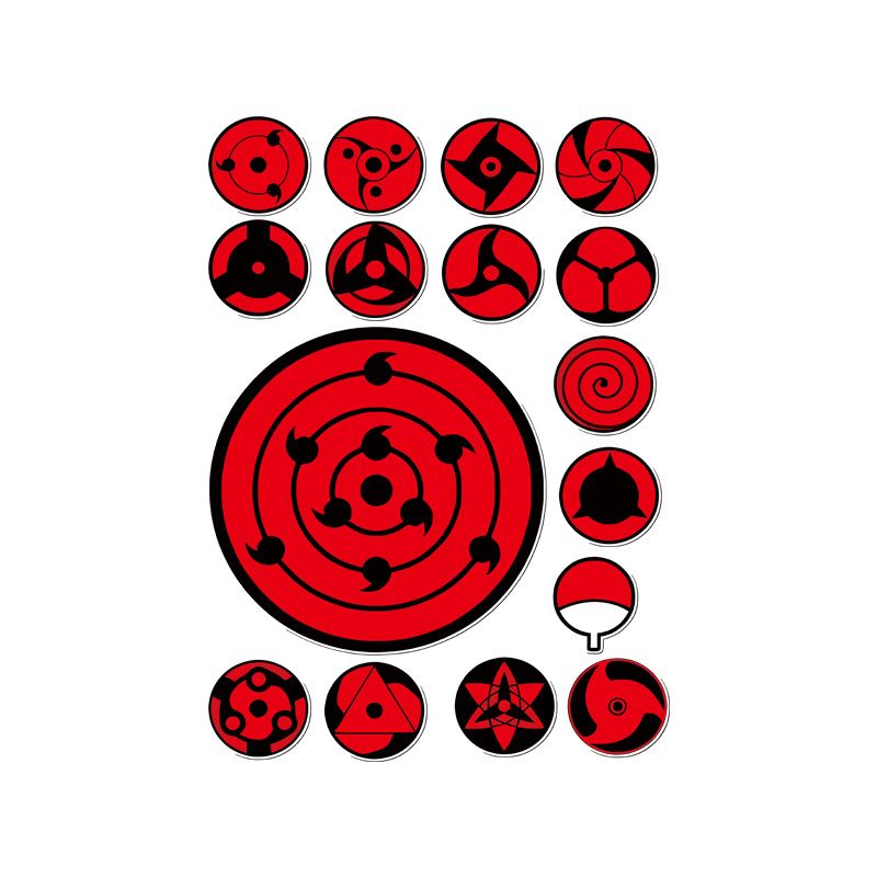 Car Accessories Japanese - Juego de Adhesivos Recortados con Diseño