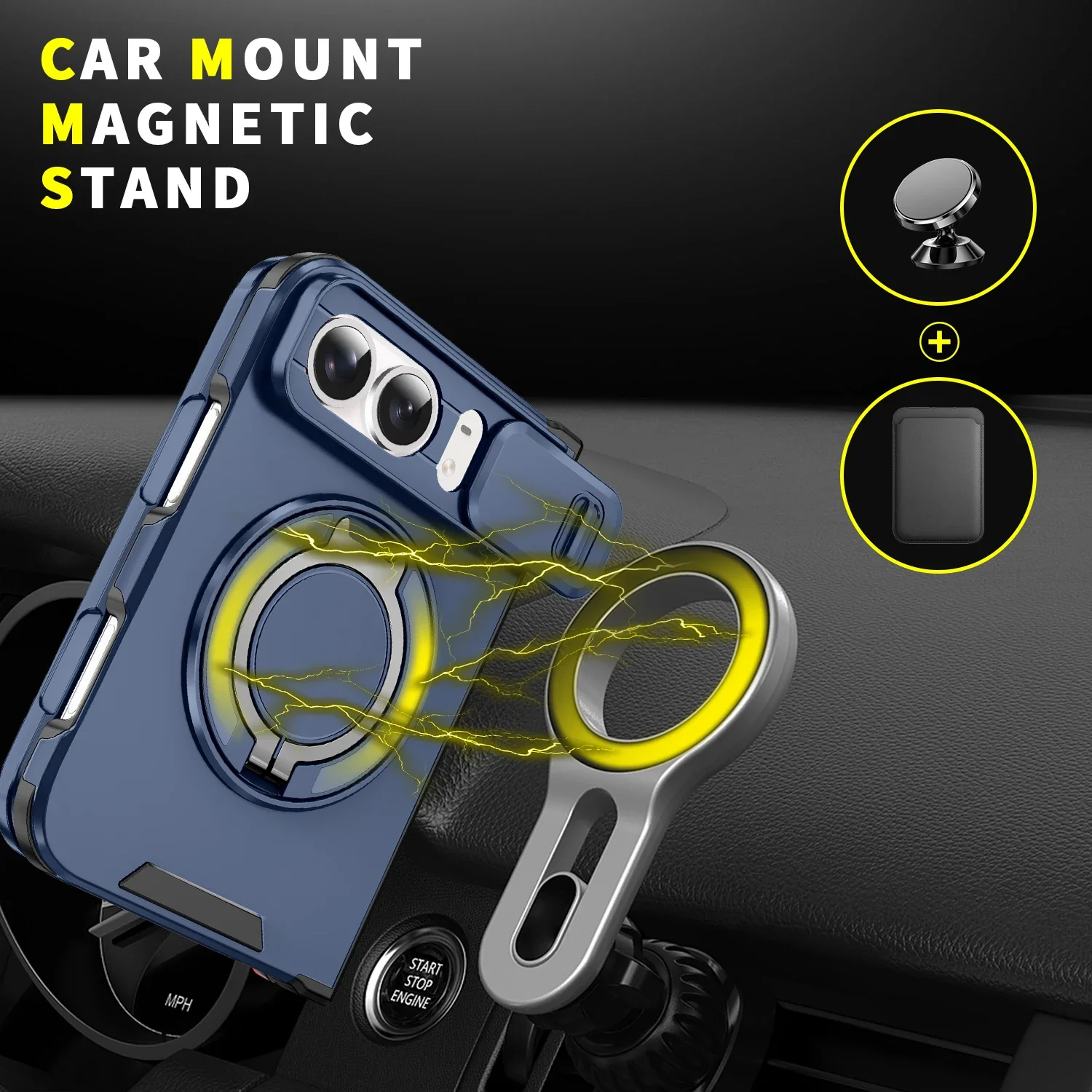 Funda para iPhone Duo, resiste - Car Phone Holder reseña y precio