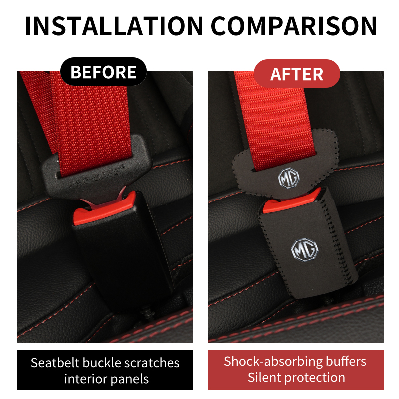 Protector de hebilla de cintur - Car Seat Cover reseña y precio