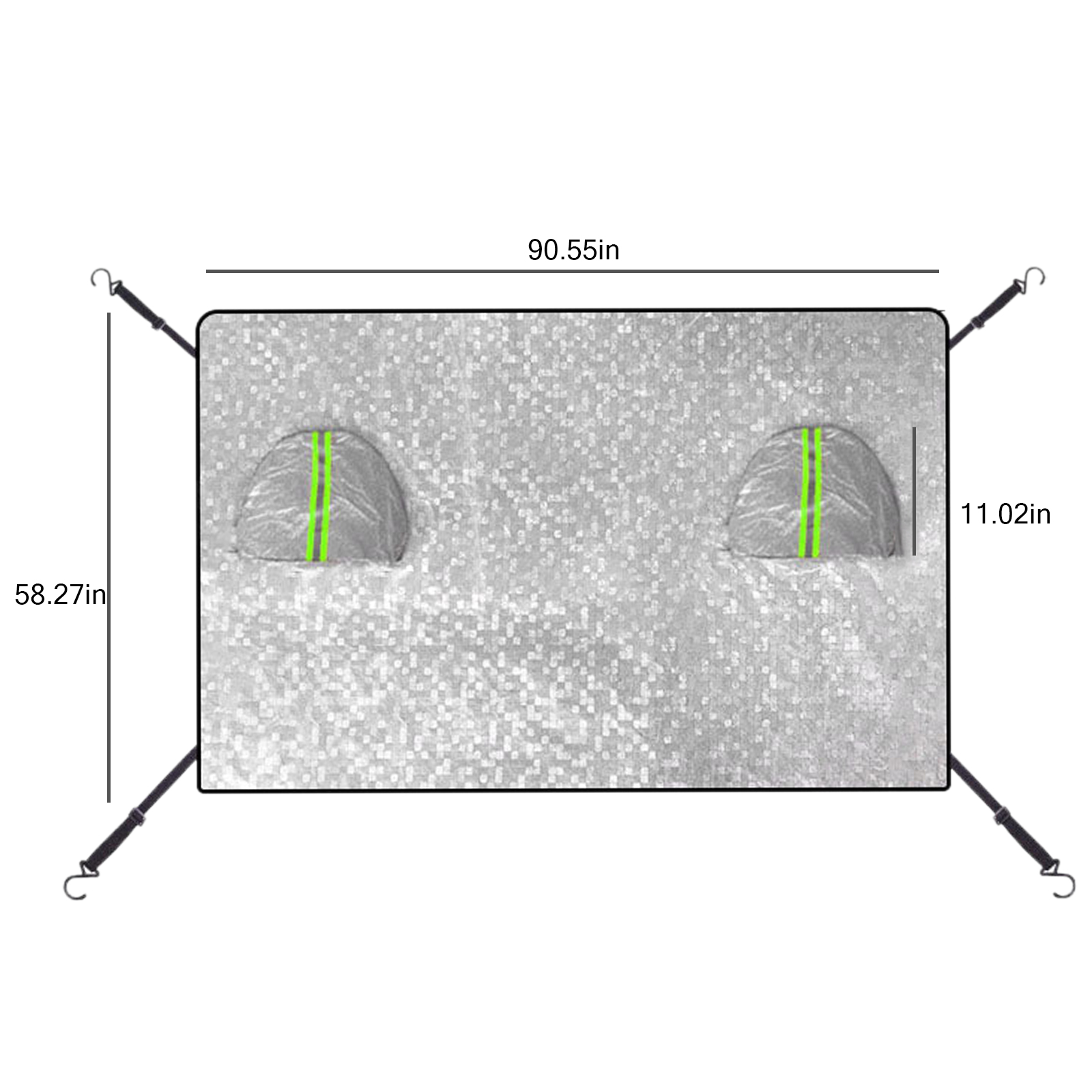 Cubierta Universal de barra re - Windshield Sun Shade reseña y precio