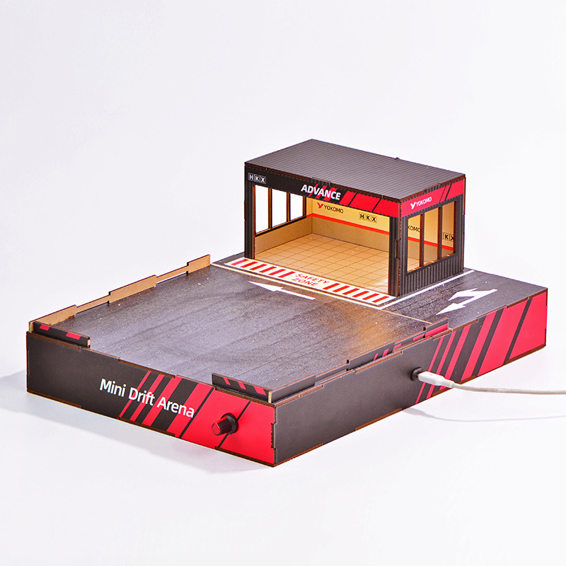Diorama de Pista de Derrapes D - Car Led Light reseña y precio