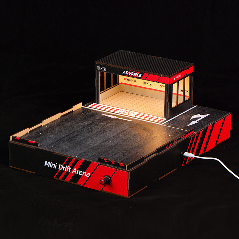 Diorama de Pista de Derrapes D - Car Led Light reseña y precio