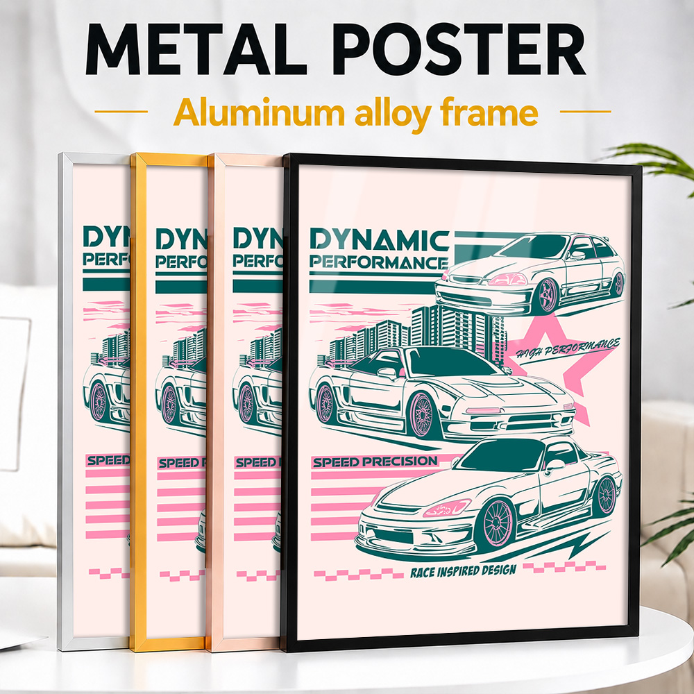 Póster Metálico de Coche JDM c - Car Mirror reseña y precio