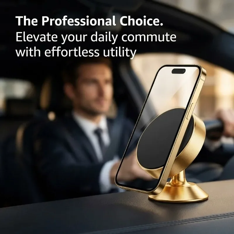 Soporte magnético metálico par - Car Phone Holder reseña y precio