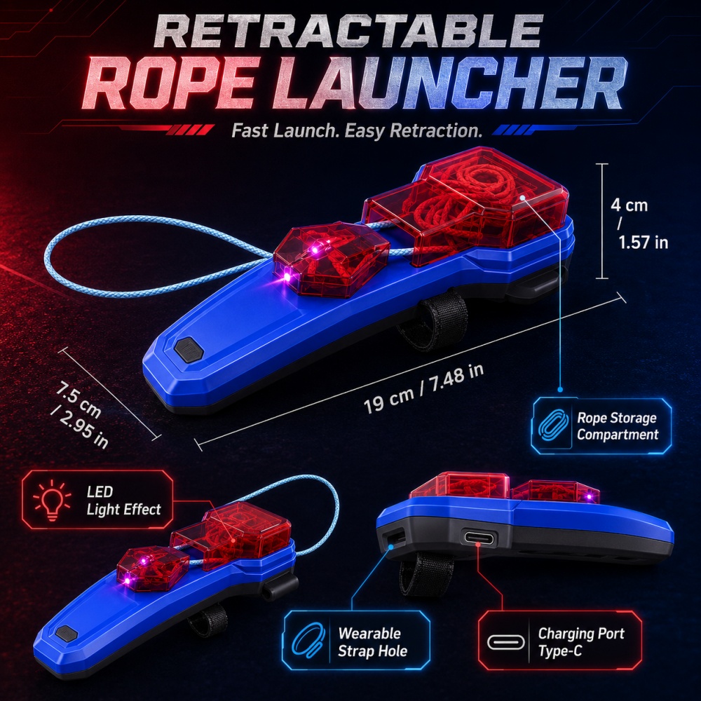 Lanzador de Cuerdas, Juguete d - Car Led Light reseña y precio