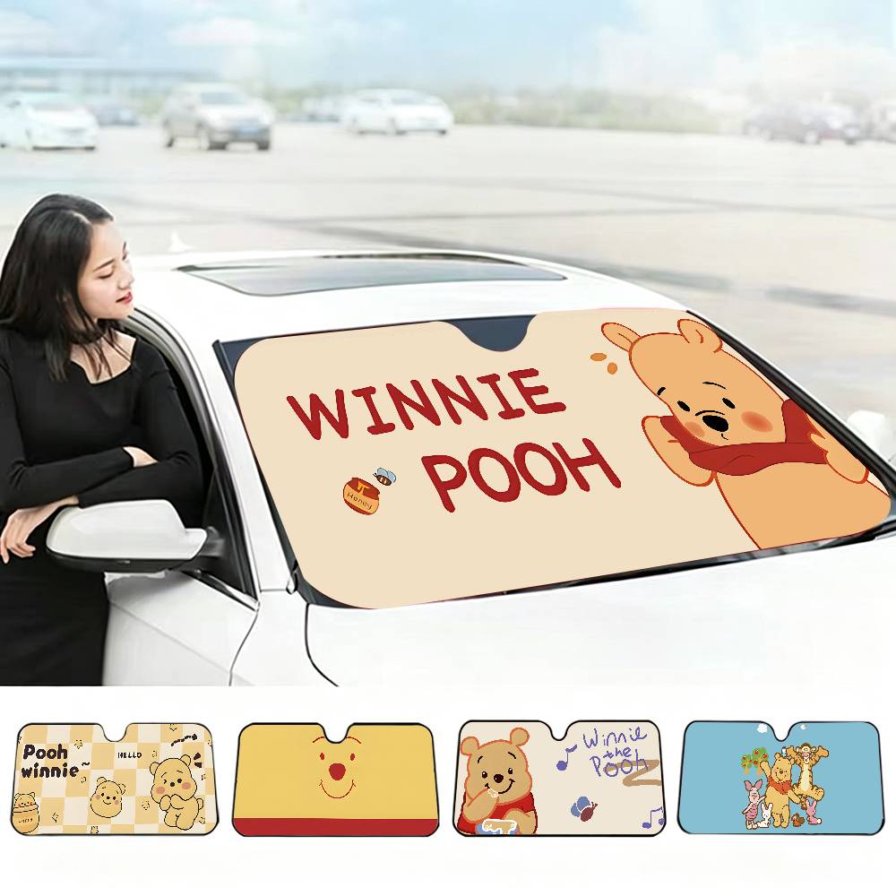Parasol para coche Winnie the  - Windshield Sun Shade reseña y precio