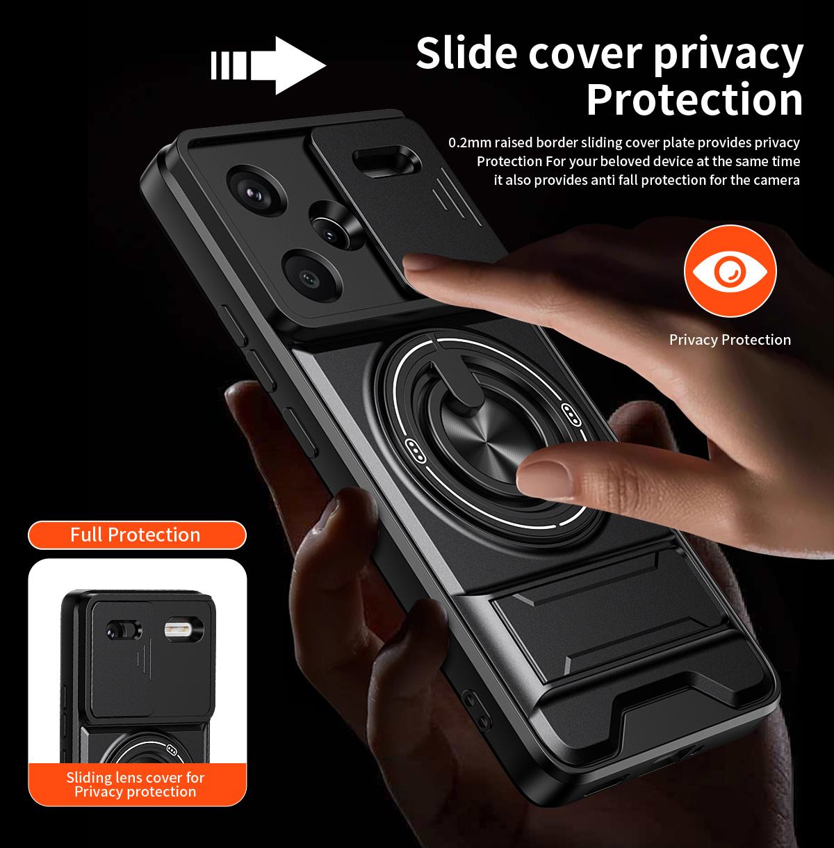 Funda de teléfono con lente de - Car Phone Holder reseña y precio